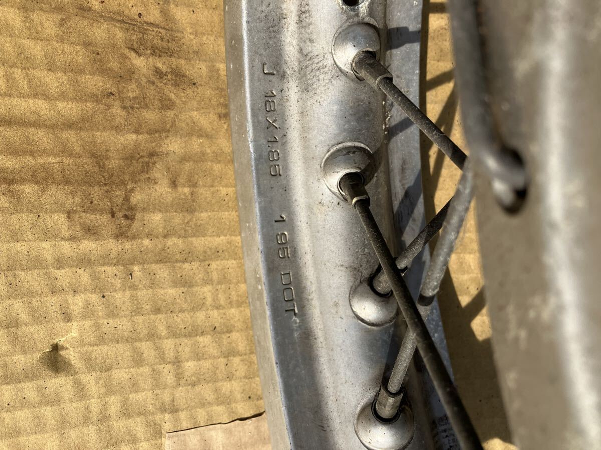 ヤマハ　SR400 SR500用フロントホイール　 1JR_画像4