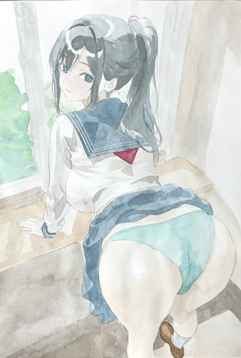  ручные иллюстрации 1 пункт было использовано A4 акварель оригинал произведение цвет исходная картина круг видно прекрасный женщина 