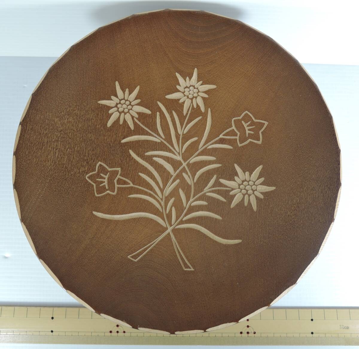 05Q#JOBIN MUSICjo van * музыкальная шкатулка поворотный подставка * tray из дерева # Швейцария производства / цветок. warutsu(... десятая часть кукла ) коричневый ikof лыжи .. торговля 