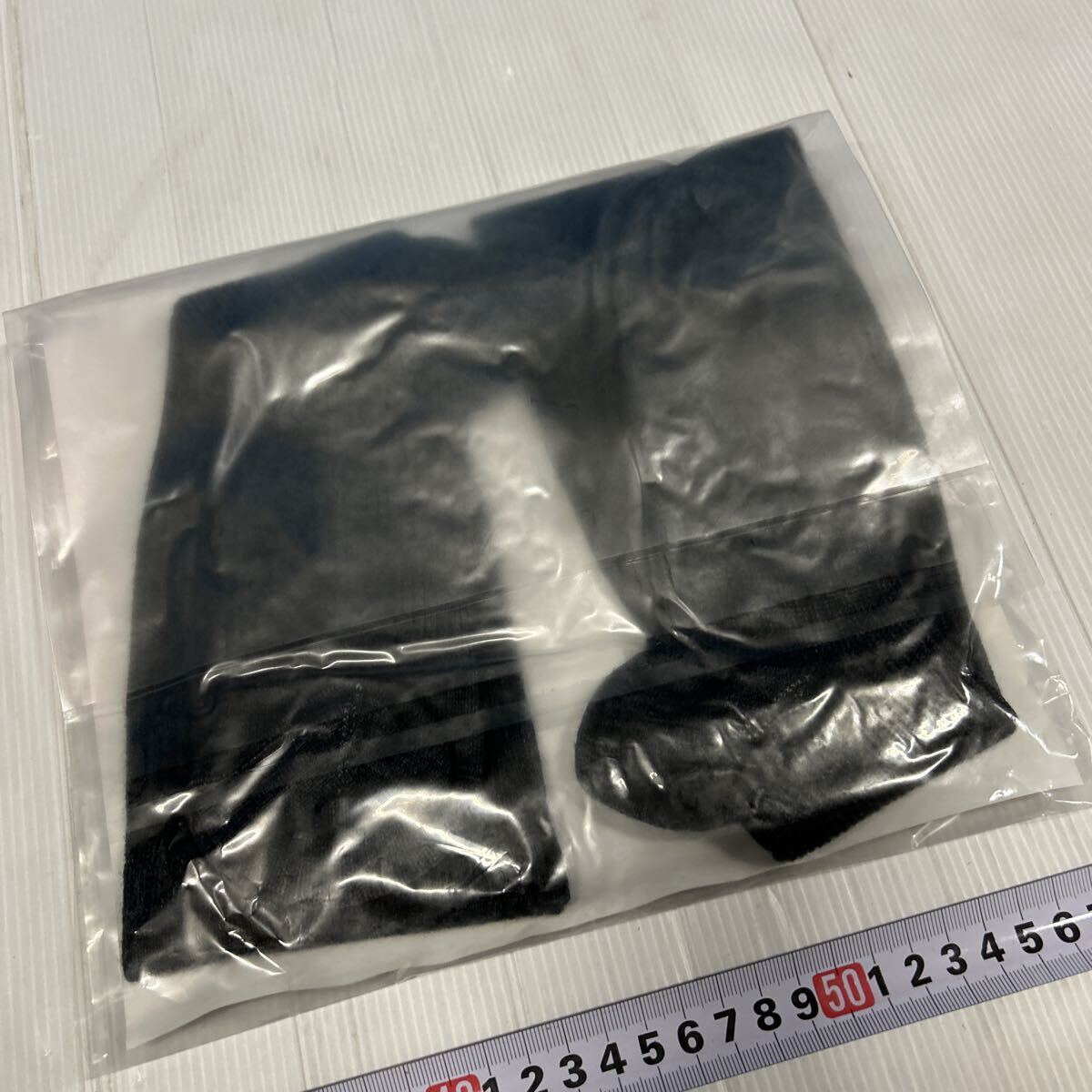 Urapoca うらぽか 着圧 ハイソックス 同色 保管品 暖かい 靴下 冬物 チャコールグレー メリノウール 未使用品 くつ下 22〜25cm_画像6