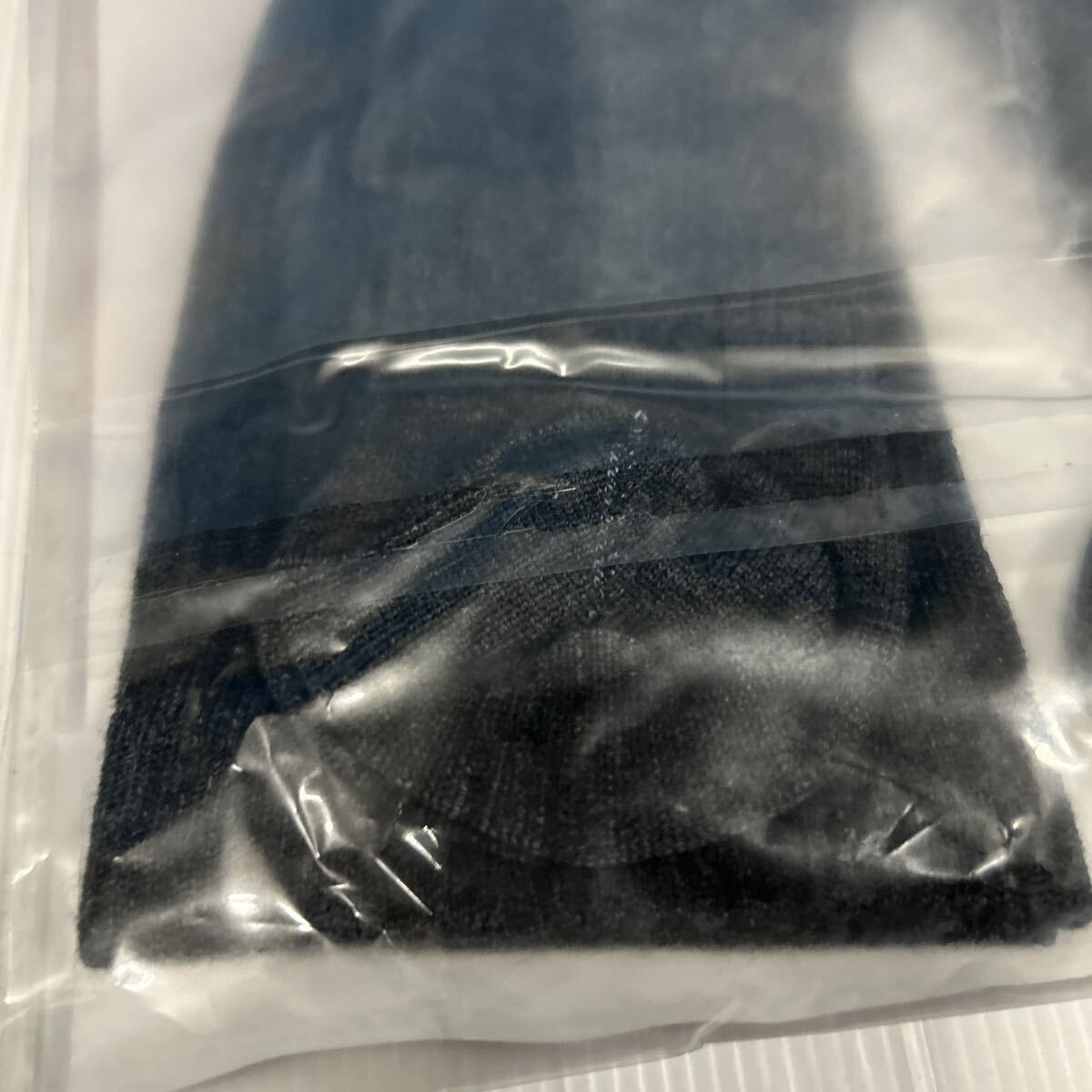 Urapoca うらぽか 着圧 ハイソックス 同色 保管品 暖かい 靴下 冬物 チャコールグレー メリノウール 未使用品 くつ下 22〜25cm_画像7