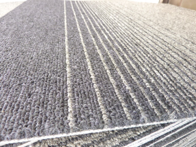 T569 訳あり品 サンゲツ タイル カーペット タイル マット 50cm×50cm 40枚 まとめ 大量 グラデーション 模様替え インテリア オフィス_画像4