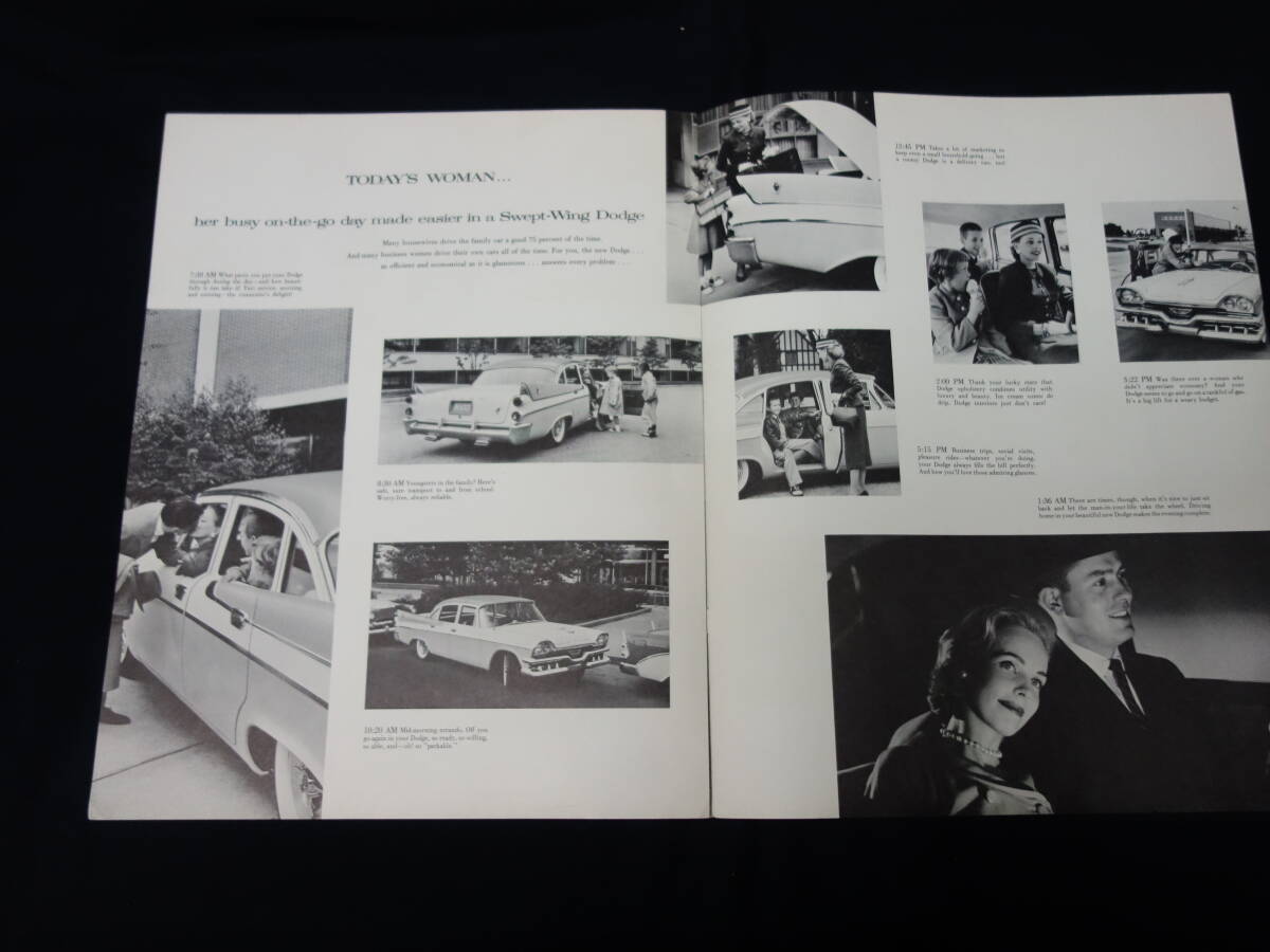 【1957年】クライスラー ダッジ Dodge Swept Wing 専用 本カタログ / 本国版 【当時もの】②_画像4