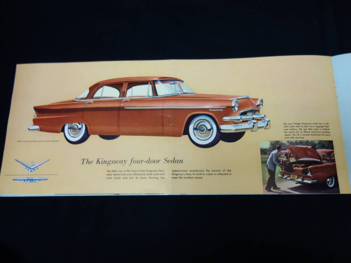 【1955年】クライスラー ダッジ キングウェイ / Dodge Kingsway 専用 本カタログ / 本国版 【当時もの】_画像7