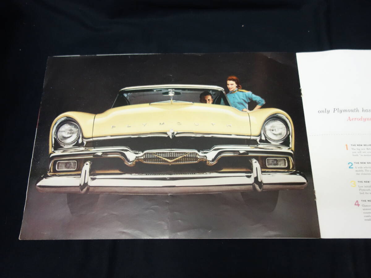 【1956年】クライスラー プリムス / PLYMOUTH 専用 本カタログ / 本国版 【当時もの】_画像4