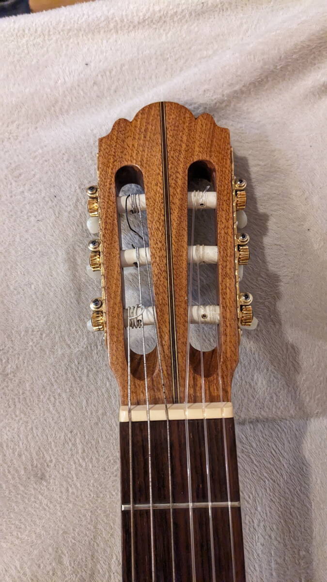 RYOJI MATSUOKA No.100 Classical Guitar сосна холм хорошо . классическая гитара высший модель [ б/у дешевый ] жесткий чехол имеется 