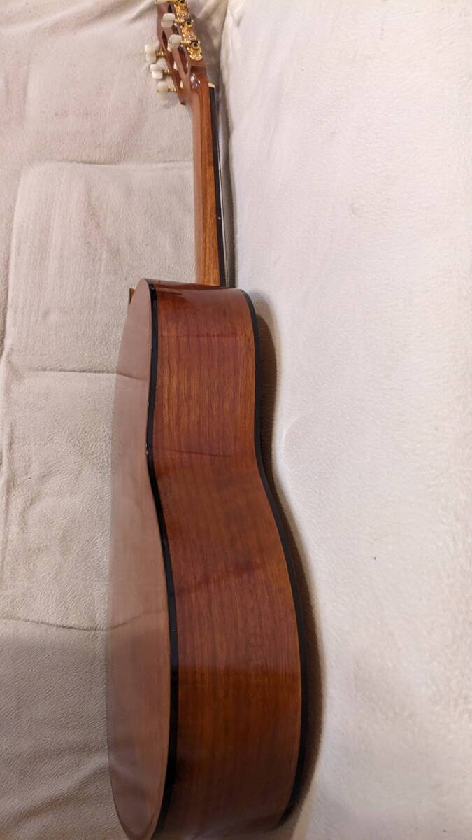 RYOJI MATSUOKA No.100 Classical Guitar сосна холм хорошо . классическая гитара высший модель [ б/у дешевый ] жесткий чехол имеется 