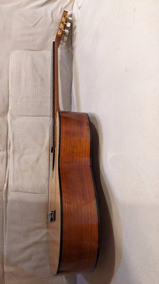 RYOJI MATSUOKA No.100 Classical Guitar сосна холм хорошо . классическая гитара высший модель [ б/у дешевый ] жесткий чехол имеется 