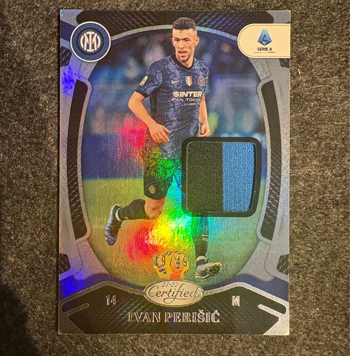 ★1円 【49枚限定】イヴァン・ペリシッチ Ivan Perisic panini 2021-22 relic card インテルナツィオナーレ・ミラノ Internazionale Milano_画像1