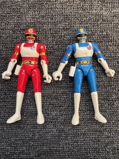 当事物希少　電撃戦隊チェンジマン　超合金　２体セット　1985年　チェンジドラゴン　チェンジペガサス　GC-24　昭和レトロ　ヴィンテージ_画像2