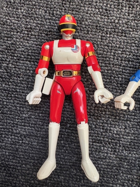 当事物希少　電撃戦隊チェンジマン　超合金　２体セット　1985年　チェンジドラゴン　チェンジペガサス　GC-24　昭和レトロ　ヴィンテージ_画像3