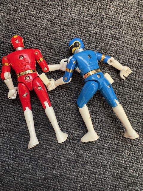 当事物希少　電撃戦隊チェンジマン　超合金　２体セット　1985年　チェンジドラゴン　チェンジペガサス　GC-24　昭和レトロ　ヴィンテージ_画像10