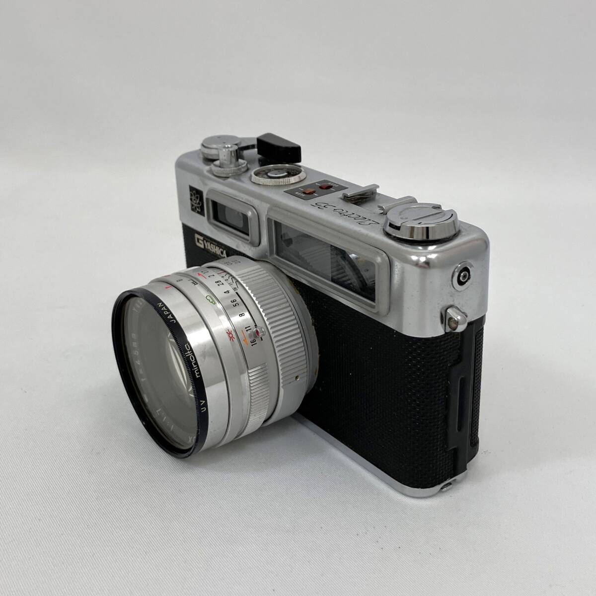 YASHICA ヤシカ Electro35 エレクトロ 35G ゴールドメカニカ フィルムカメラ YASHINON-DX 1:1.7 f=45mm_画像5