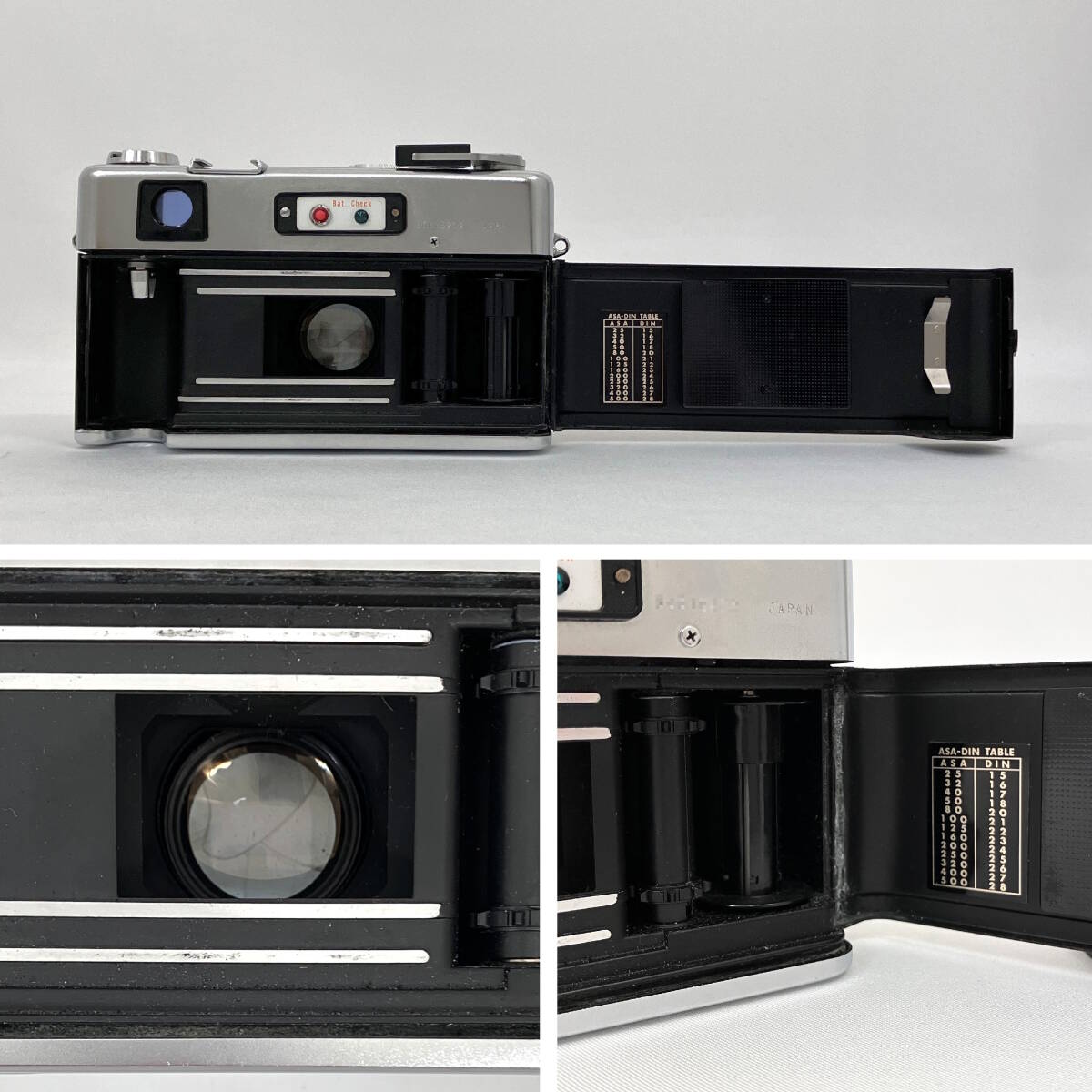 YASHICA ヤシカ Electro35 エレクトロ 35G ゴールドメカニカ フィルムカメラ YASHINON-DX 1:1.7 f=45mm_画像9