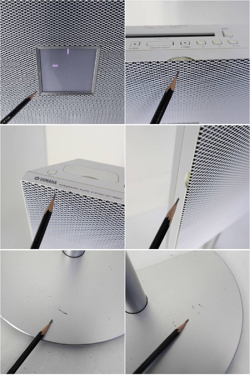 YAMAHA ヤマハ インテグレーテッドオーディオシステム ISX-B820 リモコン付き Bluetooth対応 訳あり品★301v08_画像10