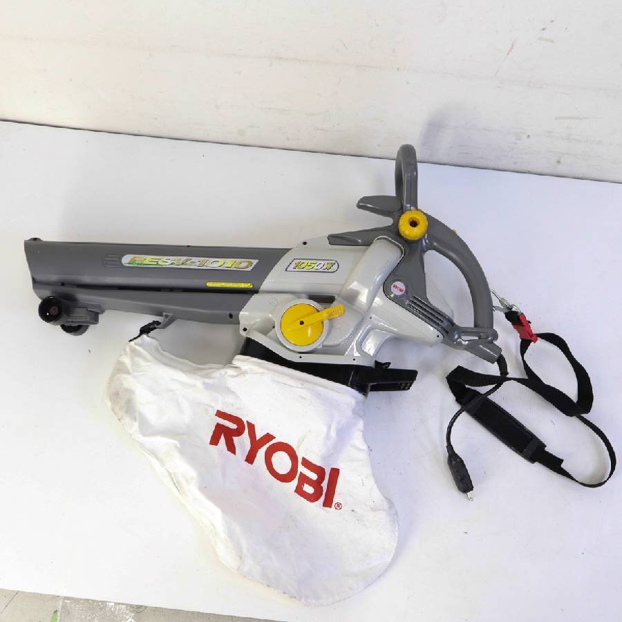 動作品 RYOBI リョービ ブロワバキューム RESV-1010★294v10_画像1