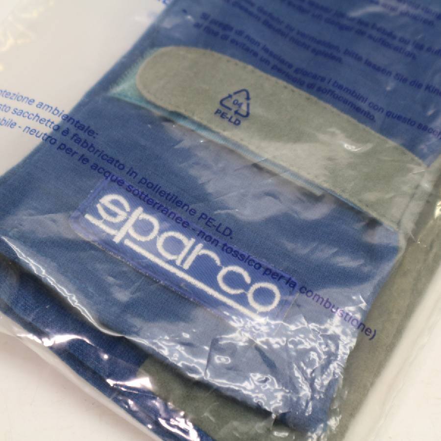  не использовался товар sparco Sparco перчатка для гонок водительские перчатки цвет : голубой GUANTI HURRICANE AZZURRO*298f20
