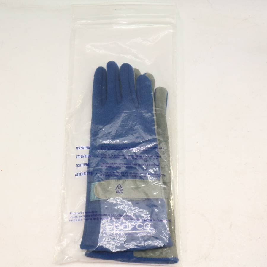  не использовался товар sparco Sparco перчатка для гонок водительские перчатки цвет : голубой GUANTI HURRICANE AZZURRO*298f20