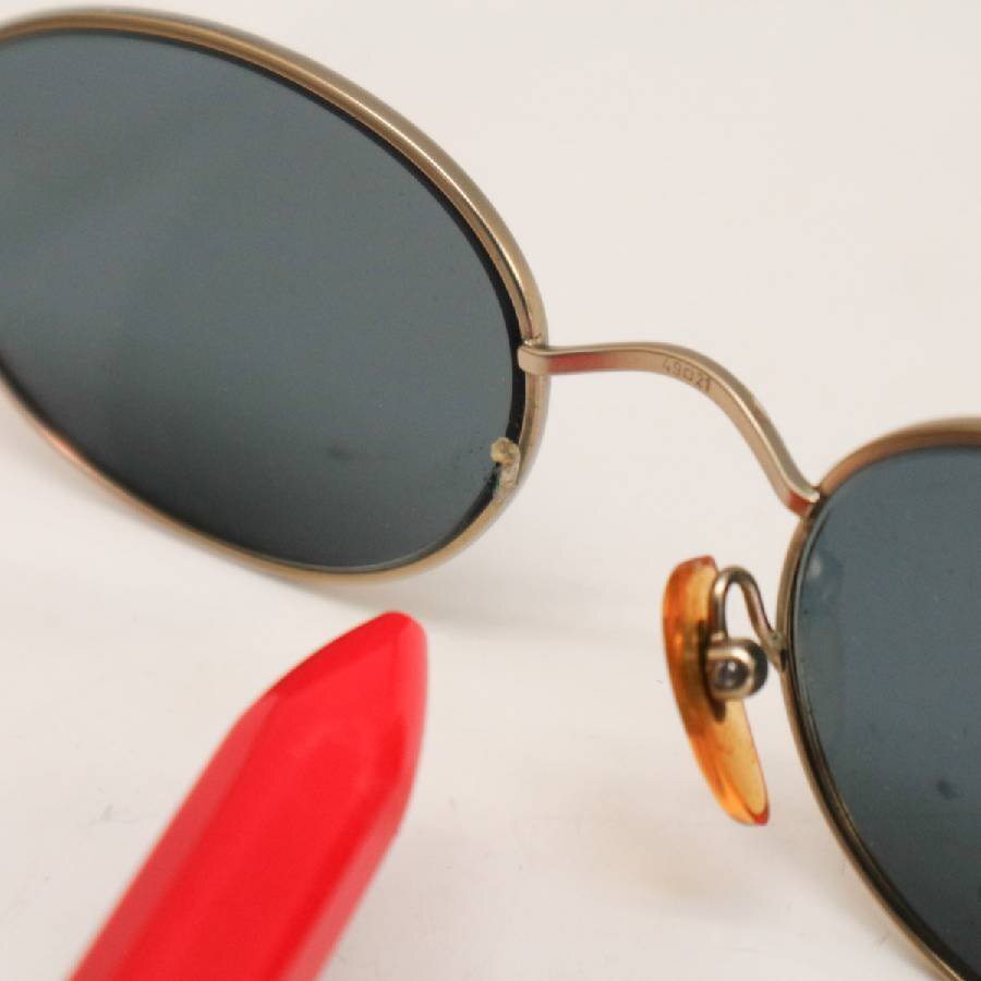 joru geo * Armani солнцезащитные очки 49*21 Gold цвет Giorgio Armani товар с некоторыми замечаниями Vintage *300f18