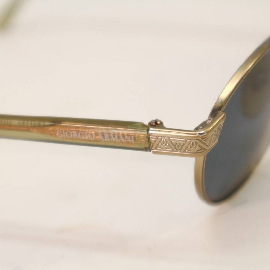 joru geo * Armani солнцезащитные очки 49*21 Gold цвет Giorgio Armani товар с некоторыми замечаниями Vintage *300f18