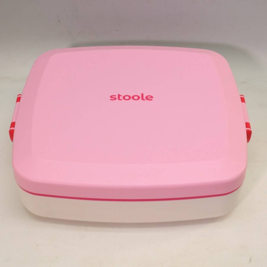 防災グッズ大賞2025受賞 stoole スツーレ くるまる 車載用簡易トイレ 排便袋&凝固剤付き 色:ピンク おまる 子供用 ベビー用 渋滞◆279f02_画像1