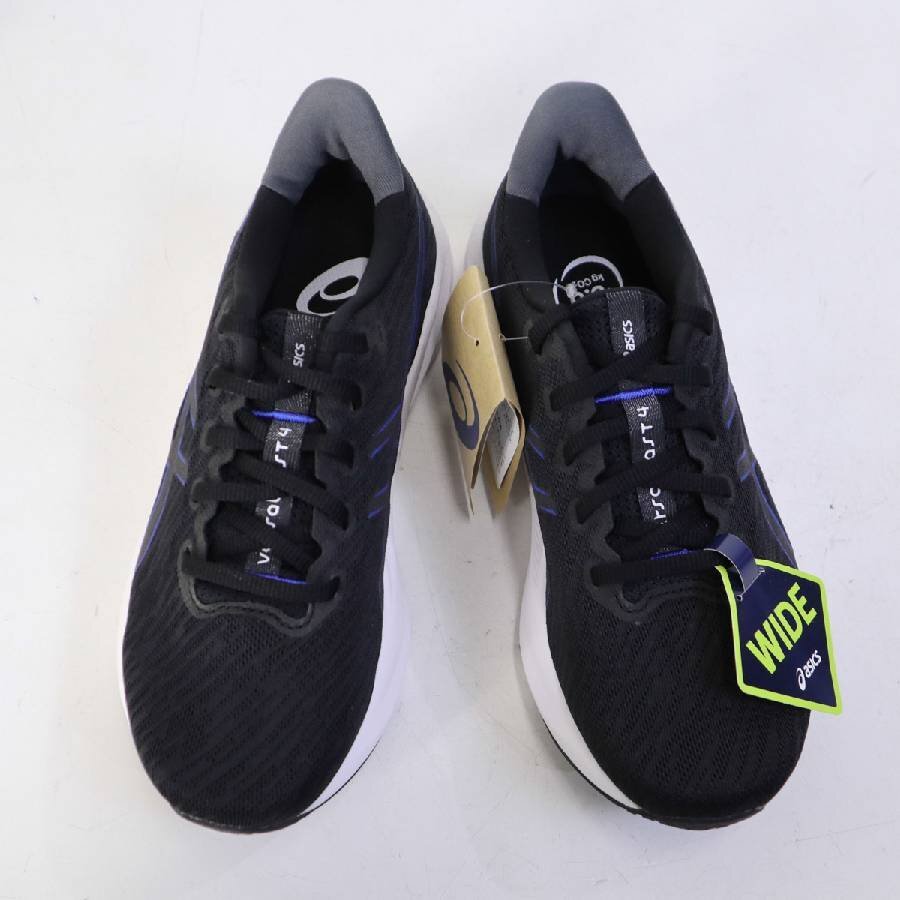  не использовался товар asics Asics VERSABLAST 4 24.5cm WIDE бег обувь спортивные туфли черный балка sa blast 4*288v24