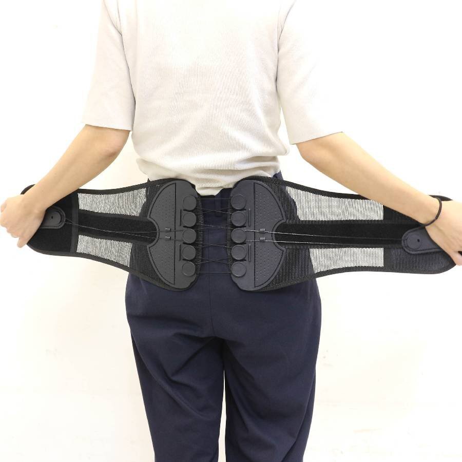 【4個セット】【Sサイズ】ワイヤー引き締め 骨盤ベルト お子様・細身の方 男女兼用 腰サポーター コルセット 骨盤矯正◆281f03_画像5