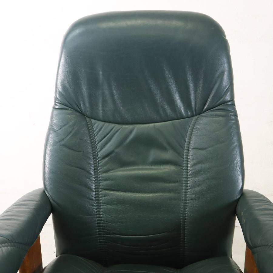  eko -nes темно синий обезьяна S -тактный отсутствует отсутствует стул наклонный стул подставка для ног имеется зеленый натуральная кожа EKORNES Северная Европа noru way *294h03