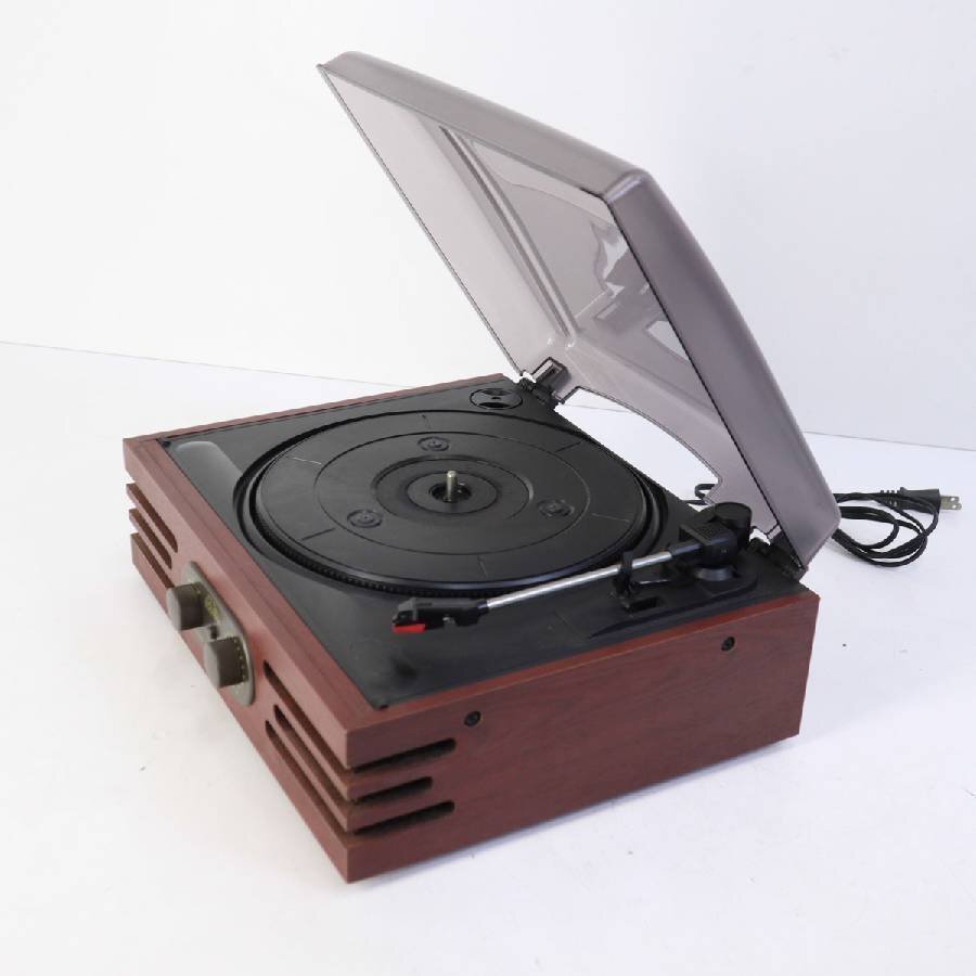 動作品 SOWA 創和 CT3 卓上型レコードプレーヤー アンプ内蔵 ターンテーブル★307v09_画像2