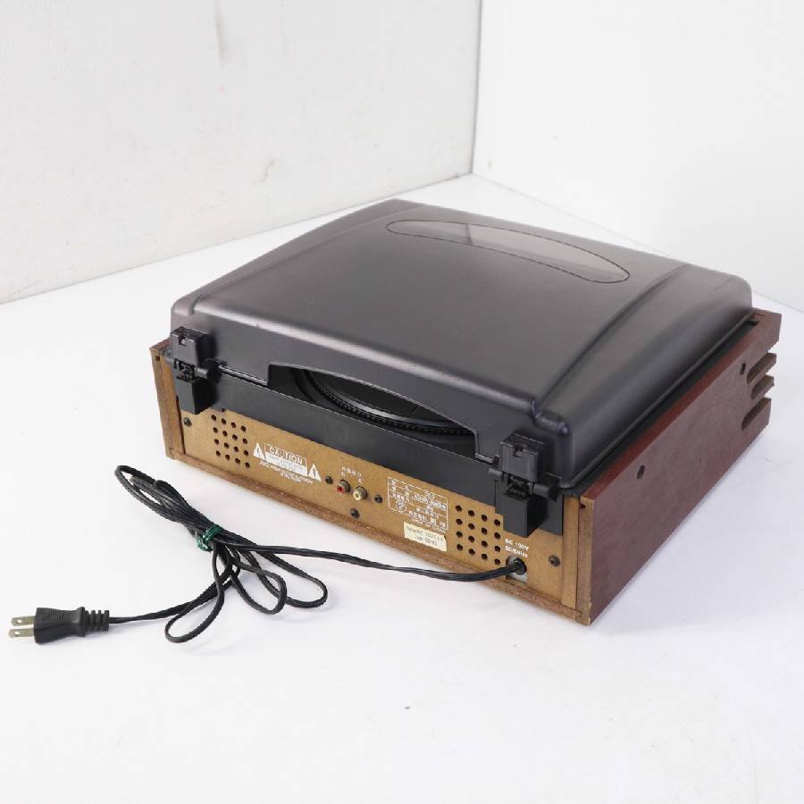 動作品 SOWA 創和 CT3 卓上型レコードプレーヤー アンプ内蔵 ターンテーブル★307v09_画像3