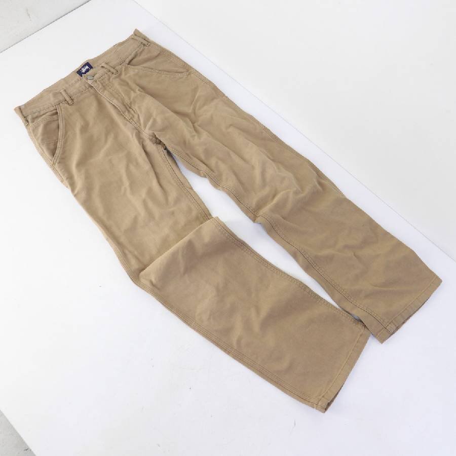 STUSSY ステューシー パンツ サイズ30 メンズ ベージュ★309v14_画像2