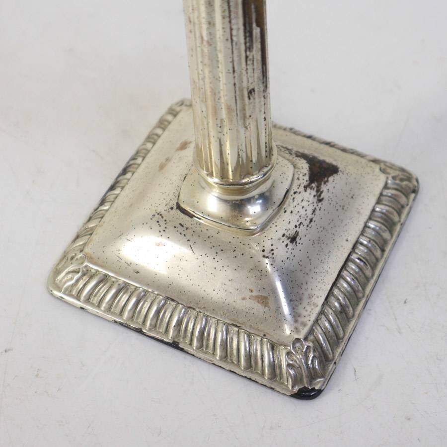 フレンチアンティーク調 3灯 キャンドルホルダー シルバー色 キャンドルスタンド 燭台★273v23_画像9