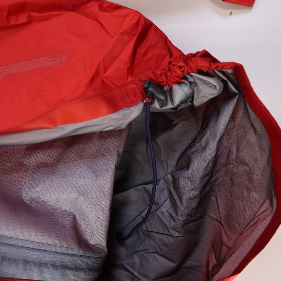 美品 mont-bell モンベル ストームクルーザー ジャケット メンズ Sサイズ ゴアテックス 赤 ナイロン★311v26_画像4