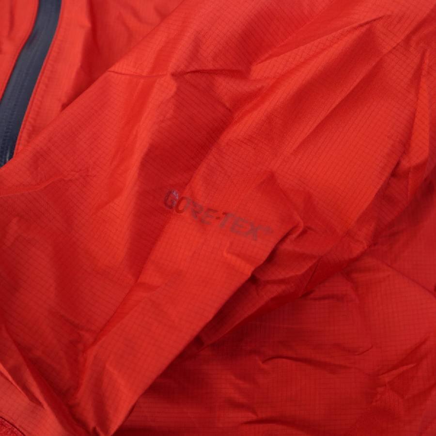 美品 mont-bell モンベル ストームクルーザー ジャケット メンズ Sサイズ ゴアテックス 赤 ナイロン★311v26_画像5