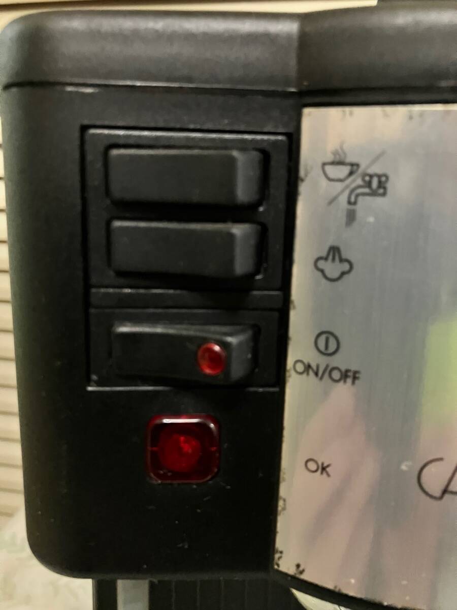 イタリア・デロンギ社製 エスプレッソ・カプチーノメーカーのカフェ・トレビソBAR14 美品 使用１０回以下_画像2