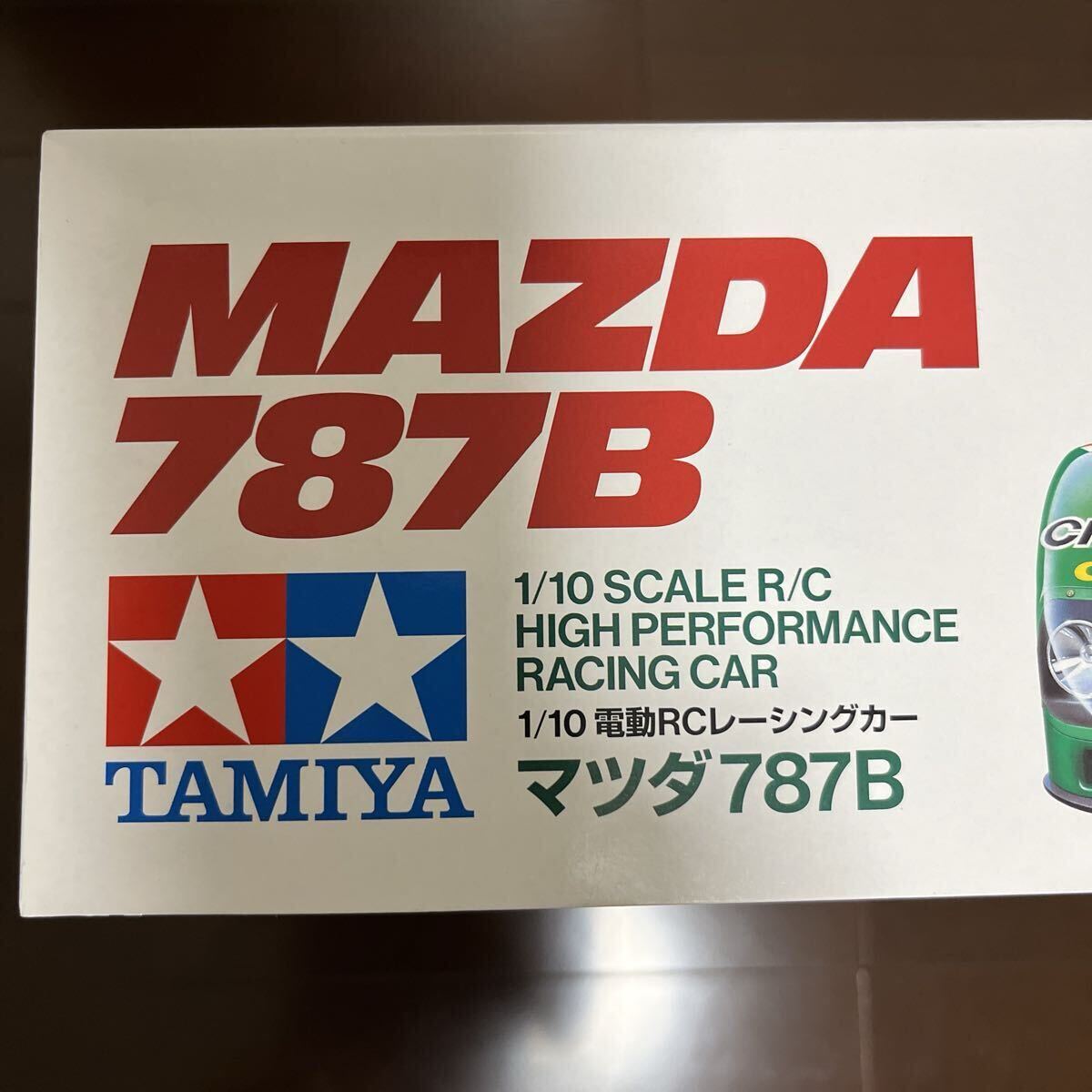 新品 タミヤ 1/10RC マツダ787B 組立キット 47518 2025年再販品 Cカーシャーシ ラジコン TAMIYA 特別企画品_画像2