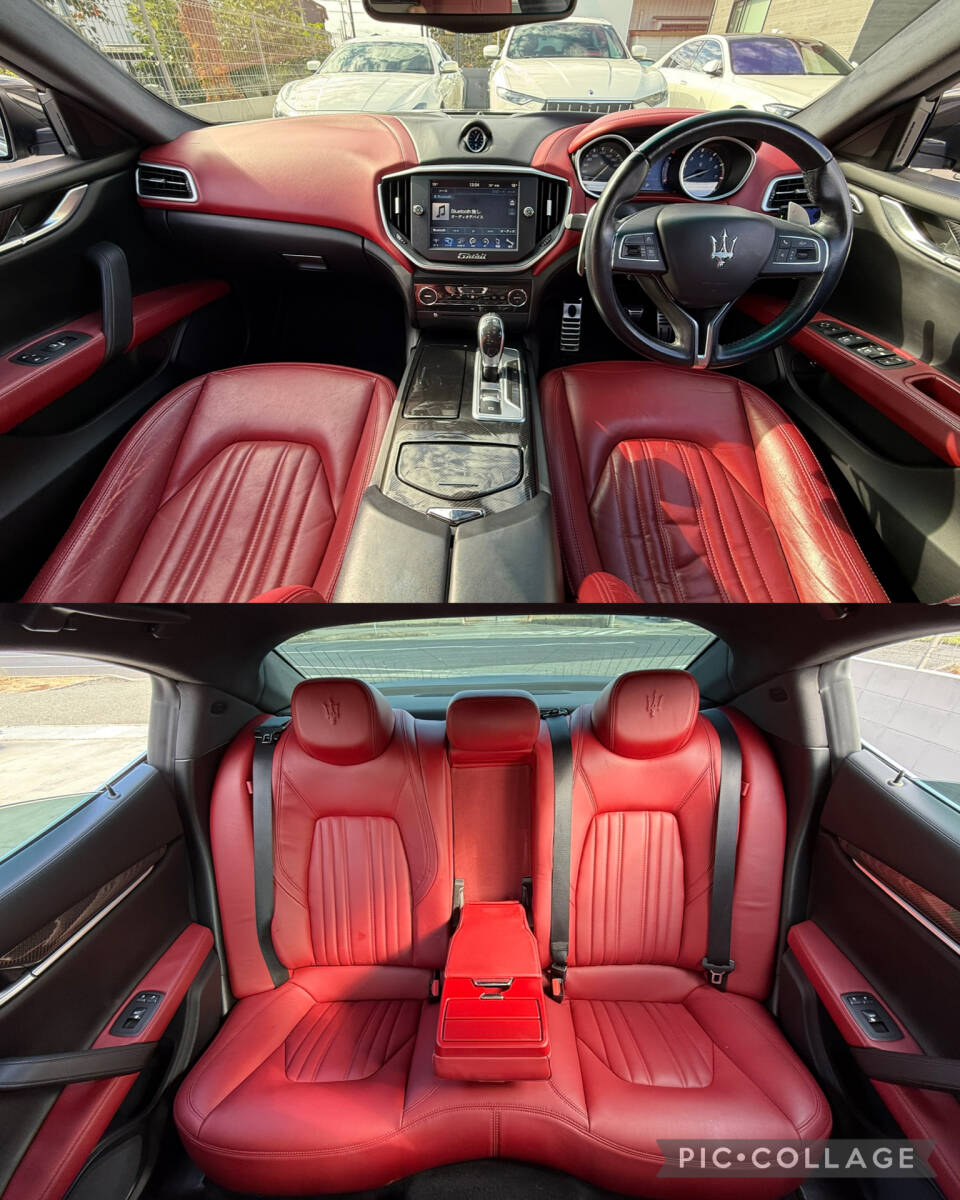 ☆売り切り☆美車☆検7年12月.ギブリS.赤革シート.20インチAW.可変バルブマフラー.カーボンパネル.リア3面スモーク.ETC_画像6