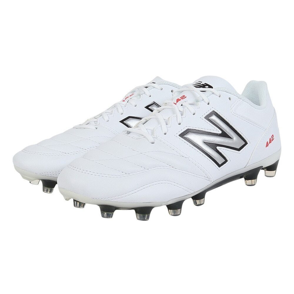 1・スピード発送 新品未使用 New Balance(ニューバランス) 442 V2 TEAM HG 2E対応 サッカー スパイク MS42HWT2(WH)２６．０ＣＭ_画像1