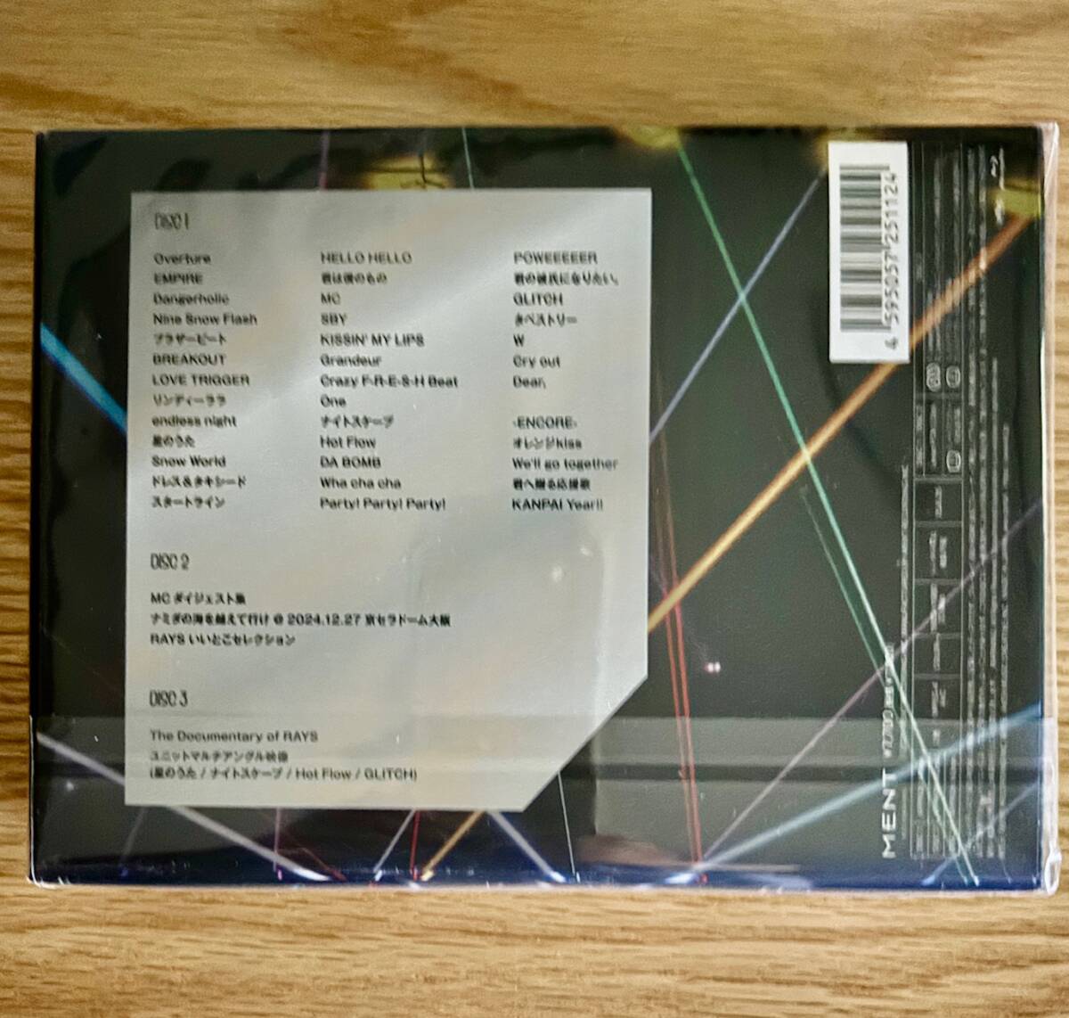 Snow Man Dome Tour 2024　 RAYS　Blu-ray Disc3枚組　初回盤_画像2