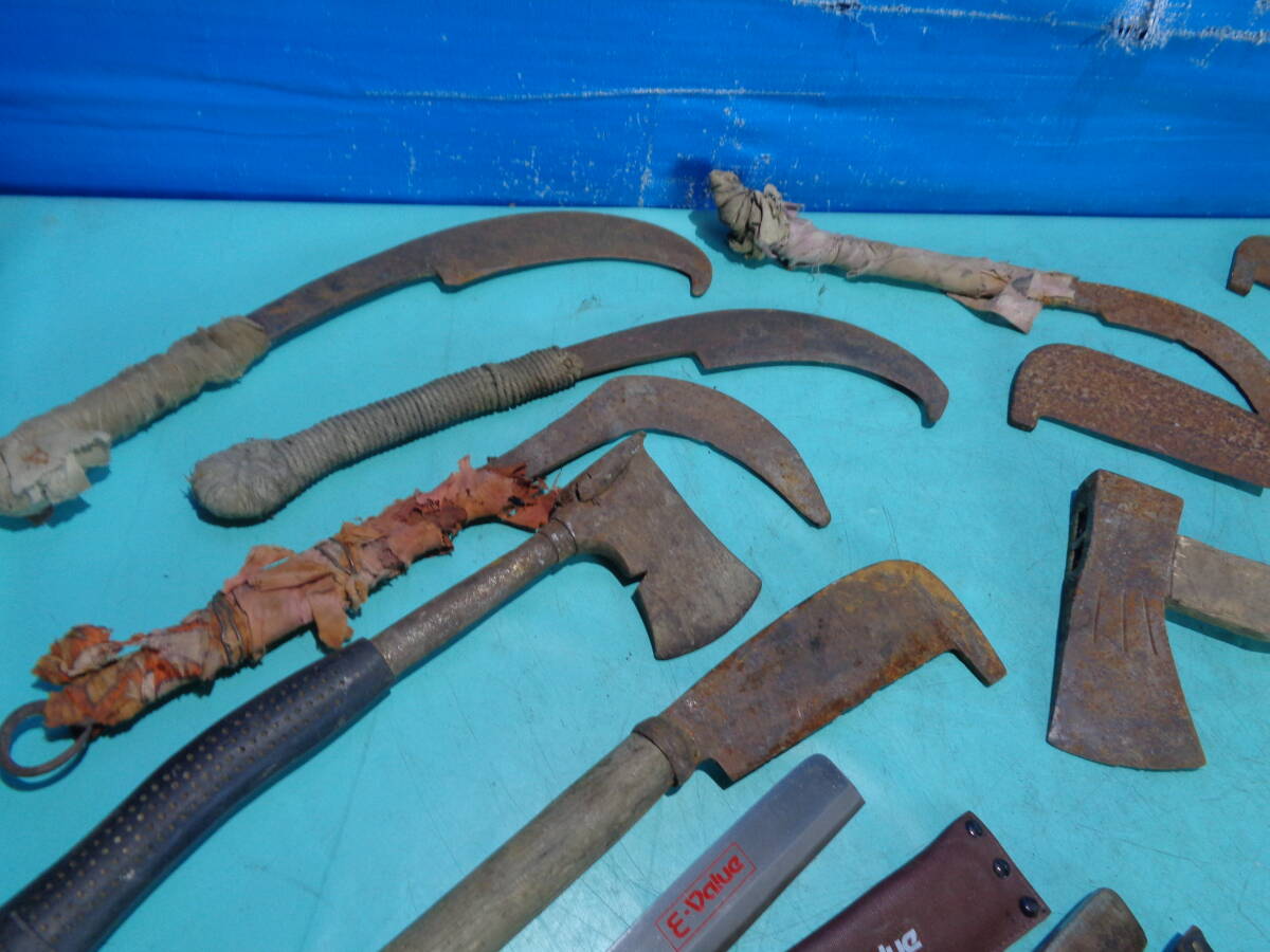 斧 鉈 色々 まとめて 15本_画像2