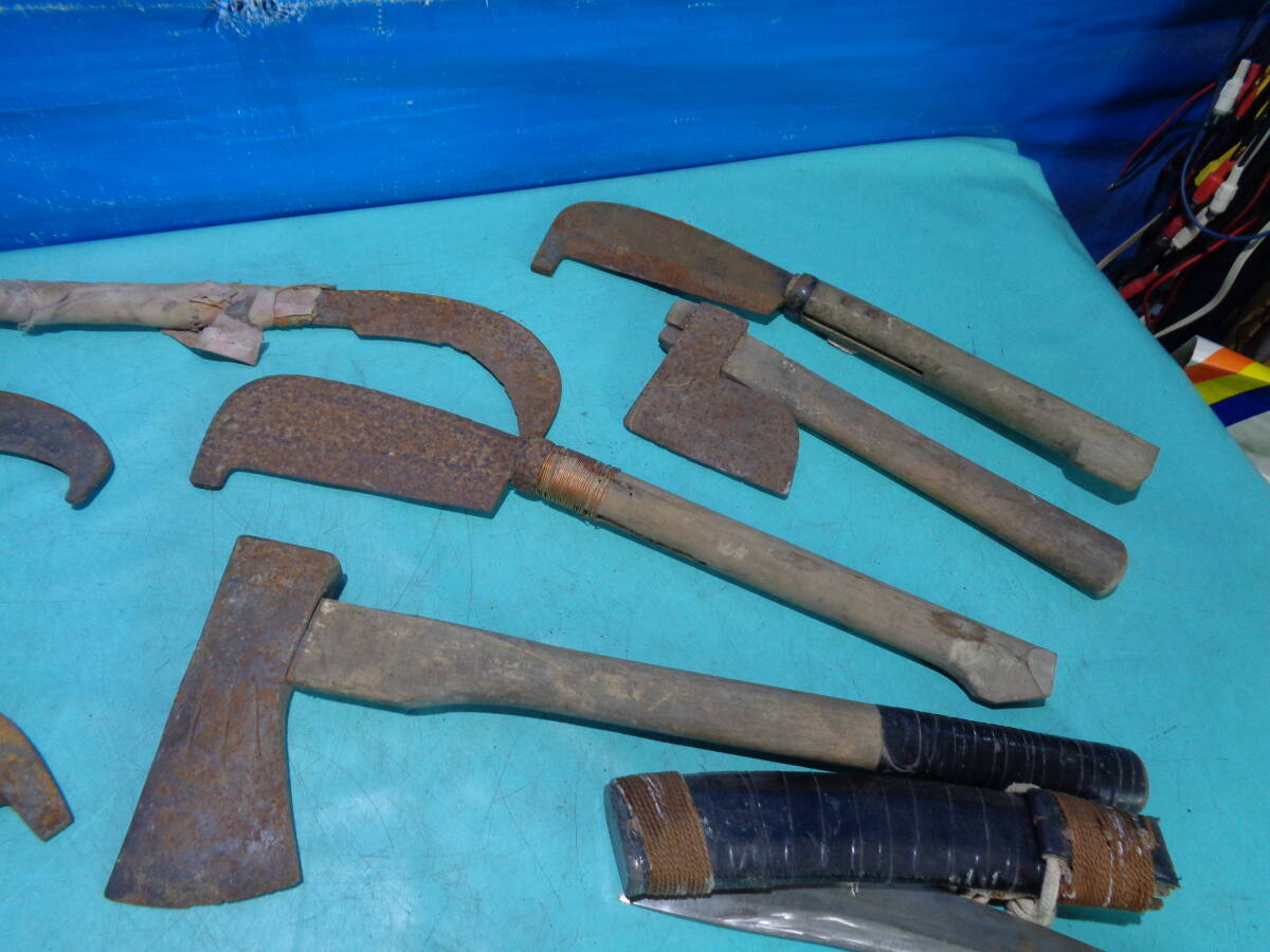 斧 鉈 色々 まとめて 15本_画像3