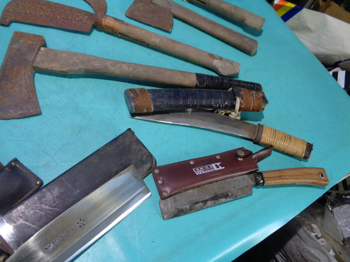 斧 鉈 色々 まとめて 15本_画像4