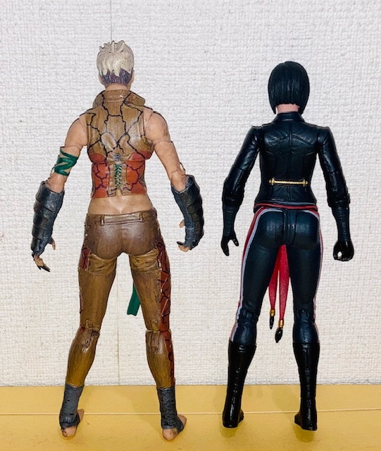 ☆DC　フィギュア　BATMAN Arkham　バットマン アーカム　コッパー(カッパー)ヘッド　レディシヴァ　2体セット　開封品　希少品☆_画像3