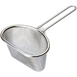 【送料無料】【未使用品】下村企販（株）ハーフストレー 2種類の食材をゆで分けできる ゆでザル 35690 日本製_画像6