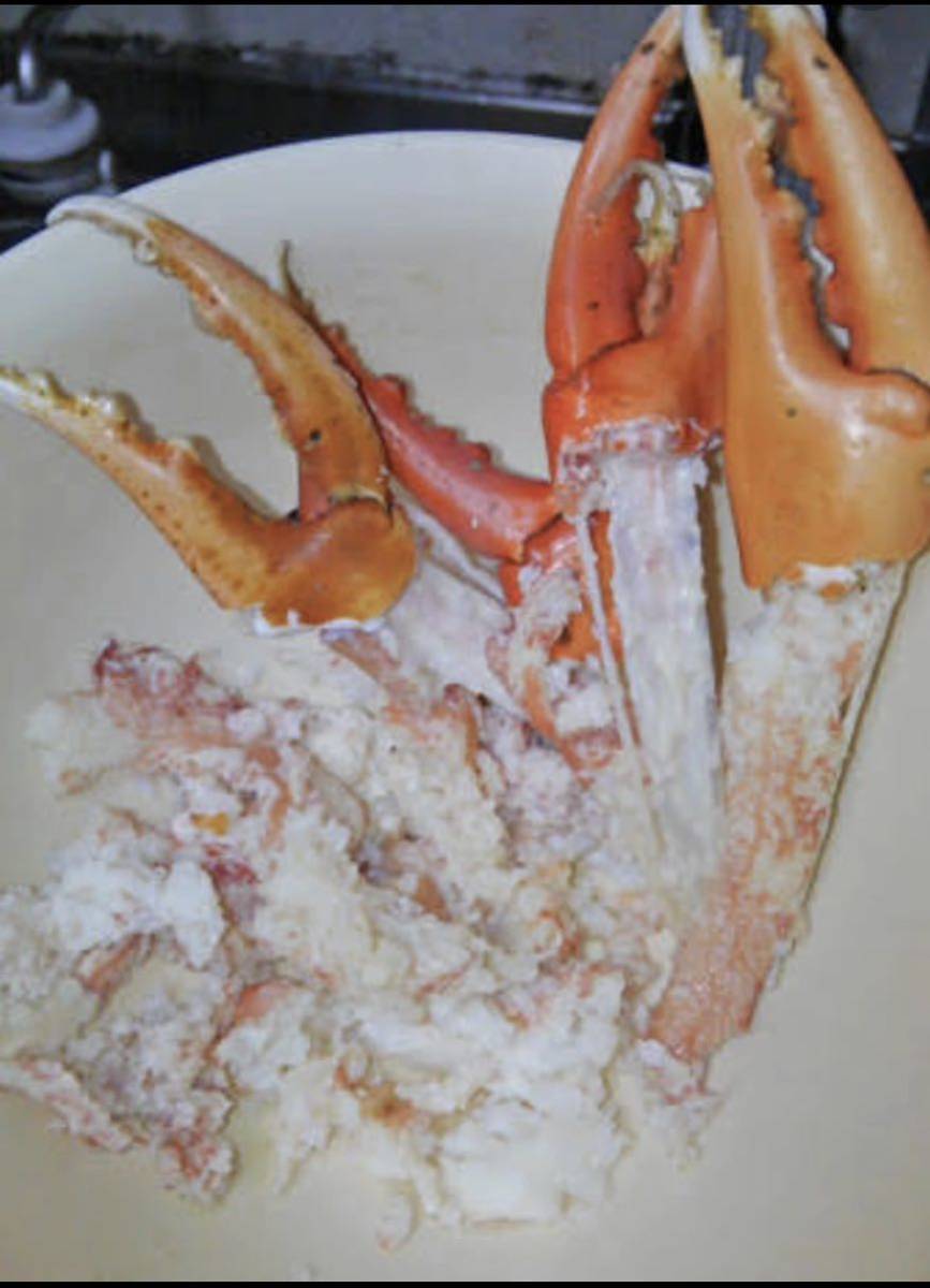 蟹爪　1キロ（追加購入可能）送料一律 鮮度抜群 愛媛県豊後水道産漁師直送 他鮮魚アリ！ 冷凍発送！_画像1