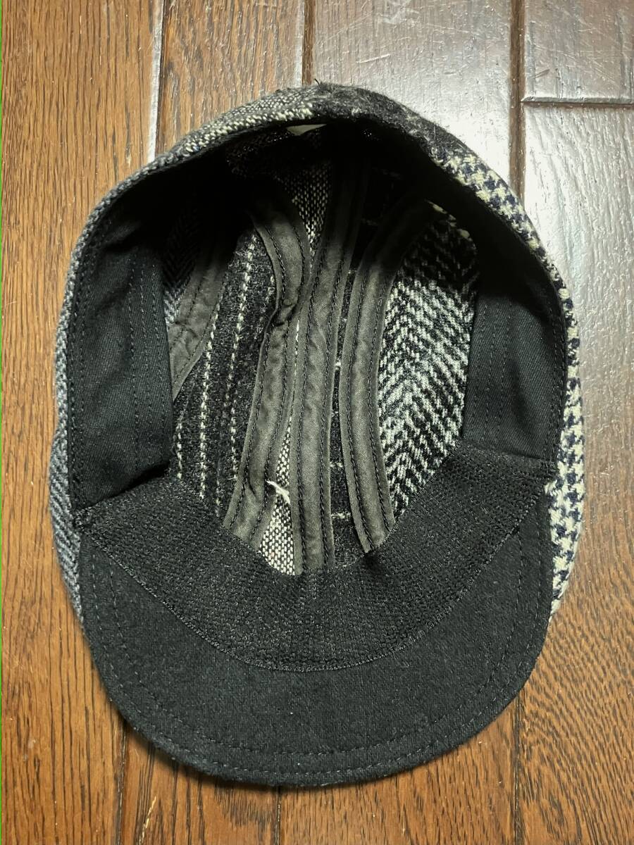 USA製 ニューヨークハット ＮＥＷＹＯＲＫＨＡＴ ツィード クレイジー ハンチング Ｌ/XL ＮＹハット アメリカ製 MADE IN USA ウール_画像7