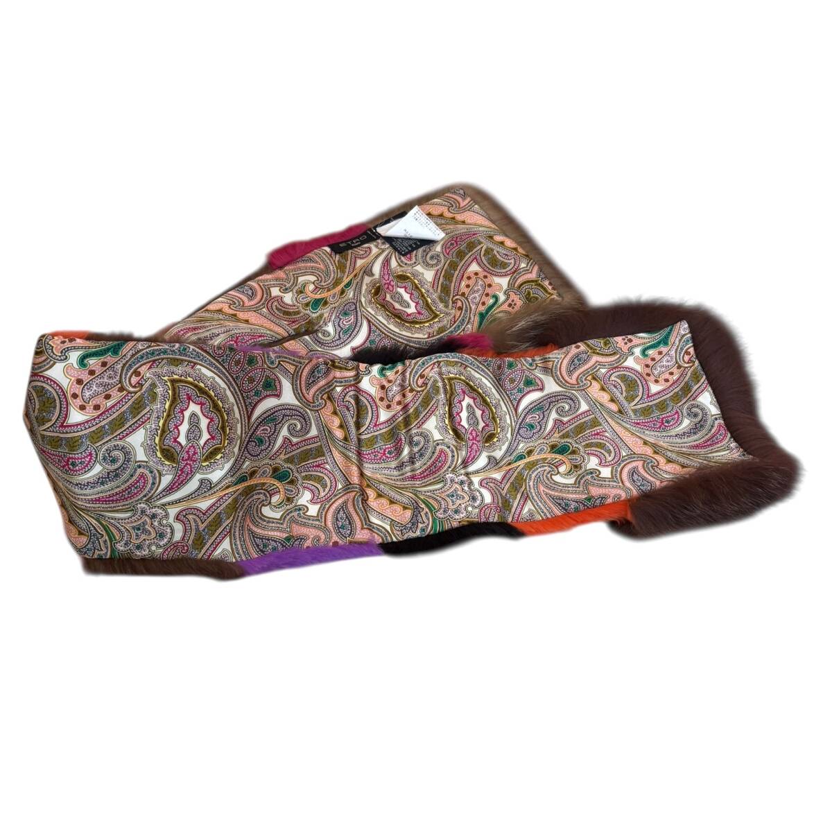 ETRO(エトロ) ミックスリアルファーティペット 122-14121-8007 商品番号:8068000137005_画像5