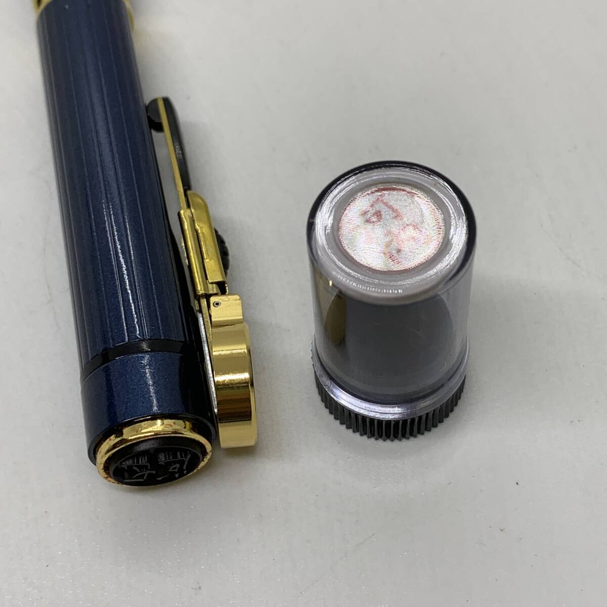 ■NAMEPEN シャチハタ ネームペンキャップレスBS 多機能ペン シャープペン ボールペン 筆記用具 ハンコ付 現状品■E43710_画像3