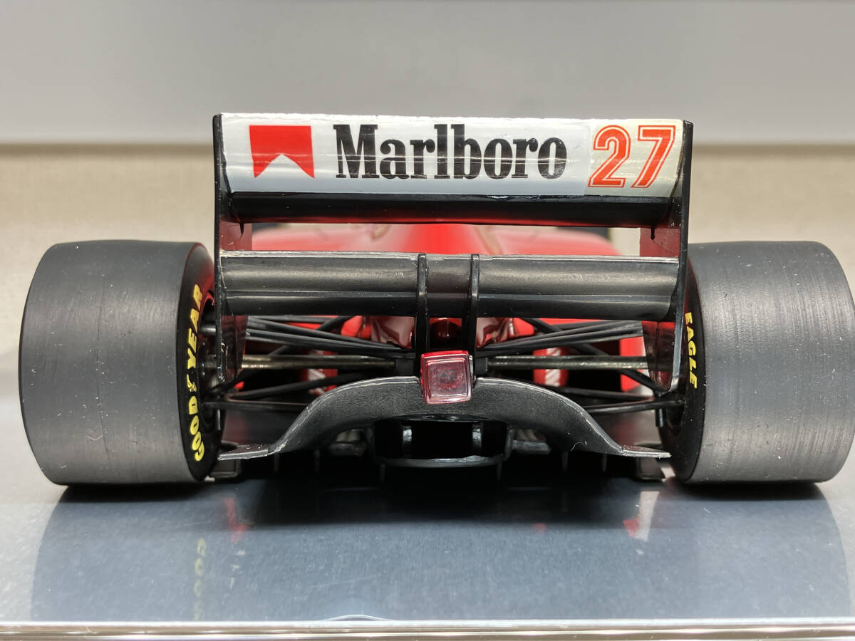ミニチャンプス 1/18 フェラーリ 412T1 1994年 ジャン アレジ マルボロ タバコ仕様 ジャンク Ferrari Minichamps PMA　F1_画像8