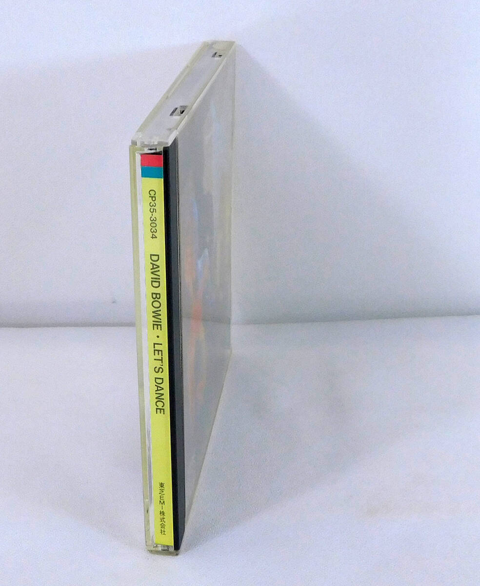 角丸帯付き 旧規格 CD「デヴィッド・ボウイ David Bowie/レッツ・ダンス Let's Dance」CP35-3034 84年盤 デビッド・ボウイ_画像6